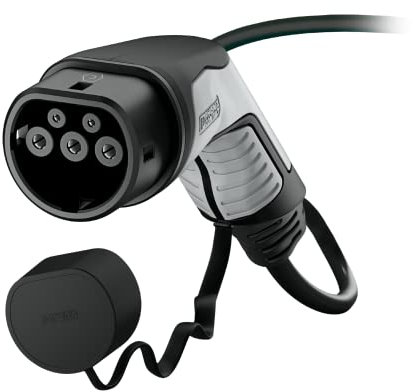 PHOENIX CONTACT Ladekabel Elektroauto Typ 2 (Mode 3) - EV Ladekabel 1627366 E-Auto & Hybrid mit offenem Leitungsende - German Engineering - ergonomisch & robust - 1-Phasig - 7,4 kW - Black and Grey 5m