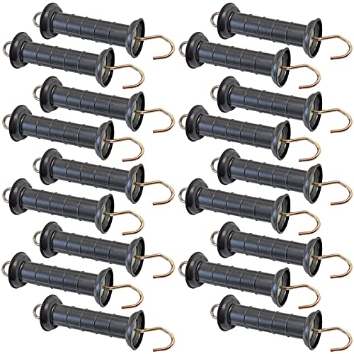 VOSS.farming 20x Torgriff mit Haken für Weidezaun, extra stabil, mit Zugbegrenzung