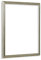 Bildershop-24 Leerrahmen (ohne Rückwand und Glas) Barockrahmen Kalypso 70 X 100 cm Silber Antik Farbe und Größe wählbar