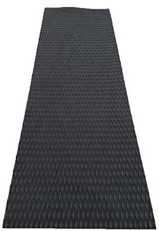 Perfeclan Bodenbelag Boot Schaumstoff Schiffsboden Bootsdeck Teakholz Yacht Blatt Pad, Schwarz