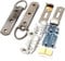 Secure Heavy Duty Large Mirror Picture Hanging Kit + Toggler Plasterboard Fixings