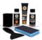SOFOLK DEPUIS 1989 Kit Rénovation Cuir 21 Couleurs : Réparation + Peinture Cuir + Vernis pour Volant ou retouche de siège Auto, Chaise, sellerie, Blouson, Veste, Chaussure, etc (11-Fauve)