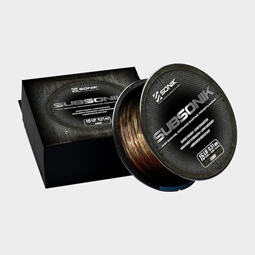 Sonik SubSonik Camo Karpfenschnur, 1200 m, 6,8 kg