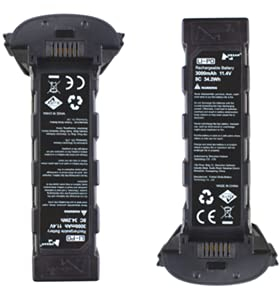 2 Piezas de batería de lipo Recargable para Hubsan Zino Pro H117S 11,4 V 3000 mAh Accesorios para cuadricóptero aéreo Control Remoto Batería de avión