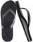 KuaiLu Flip Flops Damen Weich Stoff Zehentrenner Frauen Bade Sandalen Bequeme Füße Badelatschen Yoga Matte Fussbett Sommer Strand Zehensandalen Rutschfest Gummi Indoor Outdoor Schwarz 39