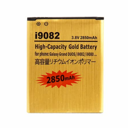 Audiosystem BATTERIA POTENZIATA 2850Mah per SAMSUNG GALAXY GRAND DUOS GT i9082, Grand Neo Gt i9060, Grand Neo Plus GT i9060i