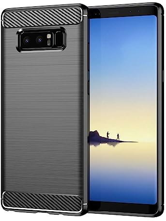 Custodia e cover per Samsung Galaxy Note 8,Fibra di carbonio raffinata,Anti-caduta,Anti-impronta digitale,protezione completa.Custodia compatibile con Samsung Galaxy Note 8