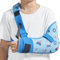 Willcom Cabestrillo para Brazo de niño, Soportes de Brazos Hombro Inmovilizador Ajustable, Desgarro de Manguito Rotador Para Roturas, Luxaciones, Esguinces, Distensiones y Fracturas(Izquierdo,XXS)