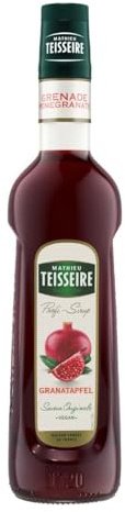 Mathieu Teisseire Getränke-Sirup Granatapfel 0,7L - Cocktails (1er Pack)