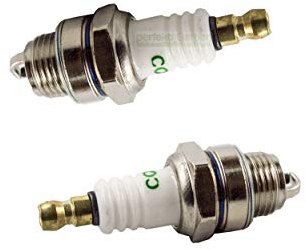 2 X Zündkerze kompatibel mit Fuxtec CS2540 / CS6150 / FX-KS162 / FX-KS146 Kettensäge