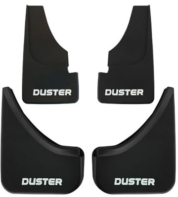 4 Pack Car Mud Flaps for Dacia Duster 2010-2017,Front and Rear Mud Flaps Splash Guards Mud Flaps Fenders Splash Fender Guards Fender Protectors