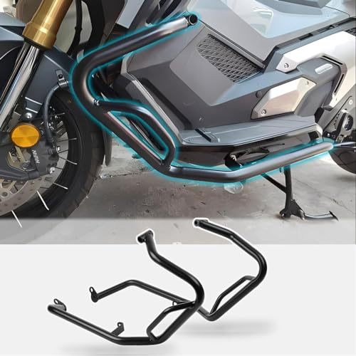WOOGA Paramotore Protezioni Crash Bar, Moto Paraurti Motore Crash Bar adatto per Ho&n&da X-ADV 750 2017 2018 2019 2020 2021 2022 2023 2024 2025 2026 (Nero A)