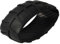 vhbw 1x Protezione delle ruote compatibile con Worx Landroid M500 (WR141E), M700 (WR142E), M500 Plus (WR165E) tosaerba - copertura per ruota 8 cm