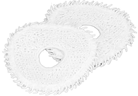 2 Piezas de Robot Trapeador de Repuesto para Trapear, Accesorios de Limpieza de Fibra para Raspador, Limpiaparabrisas, Limpiador a Vapor, Piezas de Repuesto para Trapeador