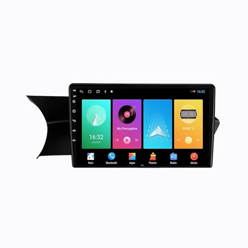 Android 13 2 DIN Pantalla Táctil Radio 9 para Mercedes-Benz C-Class 3 W204 C204 S204 2011-2015 con Enlace Espejo/Navegación GPS/Radio FM/BT/Mandos Volante/Reproductor Multimedia(8G+256G)