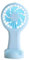 Vocdikficy Mini Ventilador Portátil Azul, Ventilador Recargable USB para Oficina, Dormitorio, Regalo para Estudiantes, Larga Resistencia