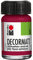 Marabu 14010039004 - Decormatt Acryl Granatrot 004, 15 ml, samtmatte Acrylfarbe auf Wasserbasis, cremig und farbintensiv, speichelfest, wetterfest, zum freien Malen und Schablonieren