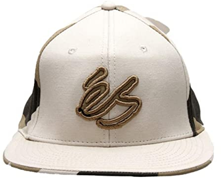ES Footwear Skateboard Cap Siege Khaki/Desert Camo - Mütze Cappie Fitted Cap S/M, Cap Size:S/M