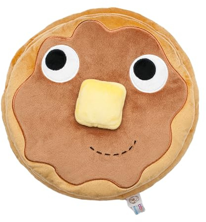Kidrobot Yummy World Stacks Pancake Medium Plush, Yellow
