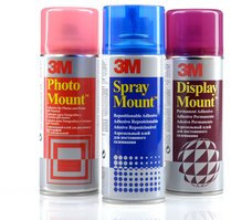Adhesivo en spray 3M Display Mount Permanente 400 ml (18 Unidades)