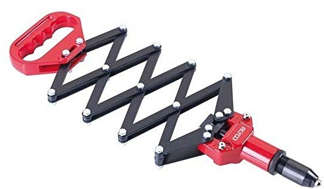 Alyco 183130 - Remachadora extensible de dos manos 2.4,3.2,4.0,4.8 320-850 mm
