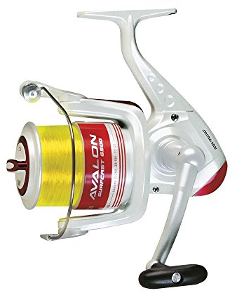 Mulinello Pesca surfcasting Trabucco Avalon 6500 con filo xps