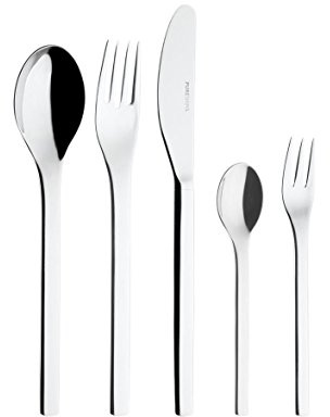 PURESIGNS Besteckset 30-teilig Edelstahl 18/10 poliert ONE für 6 Personen | rostfrei & spülmaschinenfest