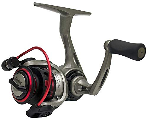 Quantum Unisex-Erwachsene Drive Spinnrolle, Rot/Schwarz, Einheitsgröße