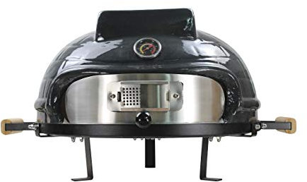 Higoshi GREY Ceramic Mini Cooking Table Top Pizza Oven Next Day Delivery