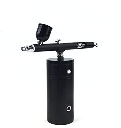 Meichoon Airbrush Air Pump Kits, Spray Gun Compressor Set Mini Portable Charging for Model Spray Painting and Colour Painting, NA06