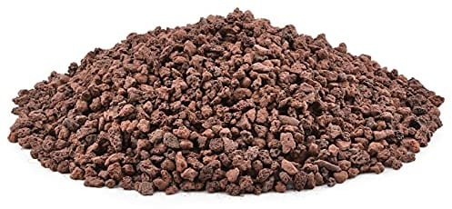 WANDIC Piedras decorativas de lava roja, 500 gramos, 3-6 mm, piedras de lava volcánica, piedras decorativas para suculentas, cactus, macetas, terrarios, plantas, jarrones