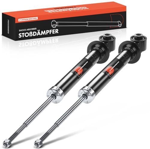 Frankberg 2x Stossdämpfer Stoßdämpfer Hinten 598mm Gasdruck 341907 | Kompatibel mit Vectra B CC 38, Vectra B J96, Vectra B Caravan J96, Vectra B CC J96