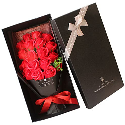 Zerodeko Saponetta Floreale Fiori Di Sapone Alla Rosa Confezione Regalo Di Saponi Profumati Per Doccia Per Occasioni Speciali