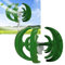 800W Verde Turbina Eolica Lanterna Verticale Assi Turbina Eolica 5 Lame Generatore Eolico Generatore Eolico Kit (24V)