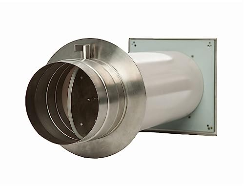 Verbrennungsluftsystem CB-tec mit Einzelklappe (Durchmesser 100 mm)