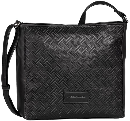 TOM TAILOR Mirenda Damen Umhängetasche Crossbody Bag Mittelgroß Schwarz