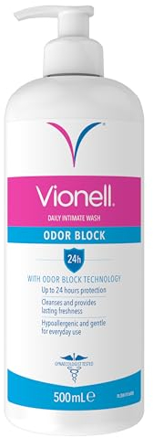 Vionell Odor Block Gel Für Frauen Mit Odor Block, Die Hilft, Unangenehmen Geruch zu stoppen, Bevor Sie Erscheinen Bis 24 Stunden Geruchsschutz, 500 ml
