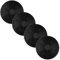 vhbw 4x filtro de carbón activado reemplaza Klarstein 10027530, CGCH2, 10027711, 10030983, K10001 para campanas cocina - 17,5 cm