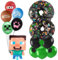 8th Happy Birthday Balloon, 32inch Party Foil Balloons Decorations For Kids Boys Girls Birthday Party Decoration (Number 8)