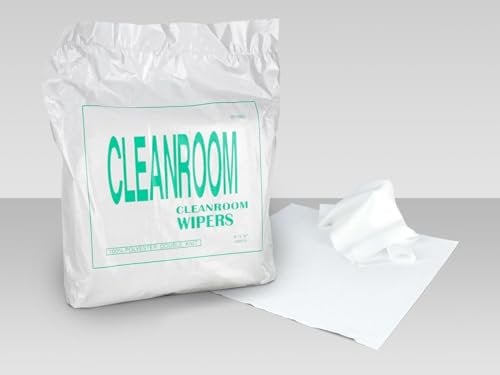 Reinigungstücher für Drucker | 150 Stk. | 22 x 22 cm | antistatisch Reinigungstücher | Cleaning Wipers für Druckköpfe | Polyester fusselfrei | Antistatisch | Vakuumverpackt