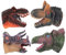 Abaodam 4 Stück Dinosaurier-handpuppe Kinderhandspielzeug Interaktives Tierpuppen Handpuppen Für Handpuppe Als Rollenspiel Puppen Mit Beweglichem Mund Vinyl