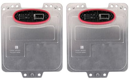 Lot de 2 appareils de commande de phares xénon compatibles avec Porsche Cayenne 2007 2008 2009 2010 Xenon Ballast HID Phare Module Unité de commande Montage 5DC00928500 5DC 009 285 00