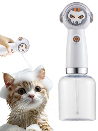 Hund Seifenautomat - Elektrisches Duschkopfsystem, Katzenschaumeinheit | Waschbad Spa Duschwanne Werkzeuge, Hauskatzen Hunde Bad-Accessoires | Pflege Für Haustierhygiene