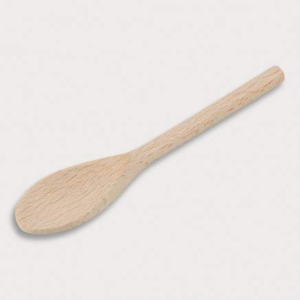 Löffel für Senf oder Marmelade, 11 cm, antibakteriell & geschmacksneutral, unbehandelter Servierlöffel für Gelee, Konfitüre-Löffel aus Buchen-Holz