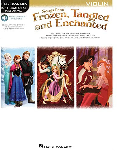 Instrumental Play-Along: Songs From Frozen, Tangled & Enchanted - Violin