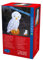 Konstsmide 6186-203 LED Acrylfigur Eule / für Außen (IP44) / 24V Außentrafo / 56 kalt weiße Dioden / transparentes Kabel, 24 x 36 cm, Klar