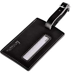 Hama 00128774 2pièce (S) Tür Etiketten – Türen Etiketten (schwarz, Leder, Universal, 2 Stück (S))