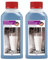 AmbiClean Universal Milk Foam Cleaner, Milk System Cleaner, Milk frother Cleaner, Made in Germany, for Jura, Siemens, Delonghi, Krups, Melitta, Bosch and Much More, 2 x 250 ml