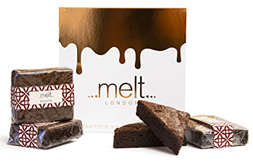 Brownies Gift Set of 4 Pieces | Melt Chocolate | London Artisan Chocolatiers | Award Winning Chocolate