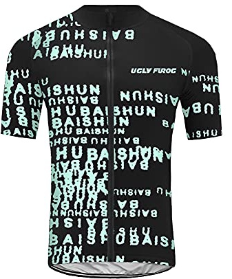 UGLY FROG Cycling Team Kurzarm+Overalls,Reitkleidung Anzug,Feuchtigkeit,Schweiß,Reitkleidung